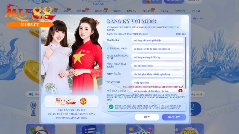 Các bước đăng ký cơ bản cực nhanh