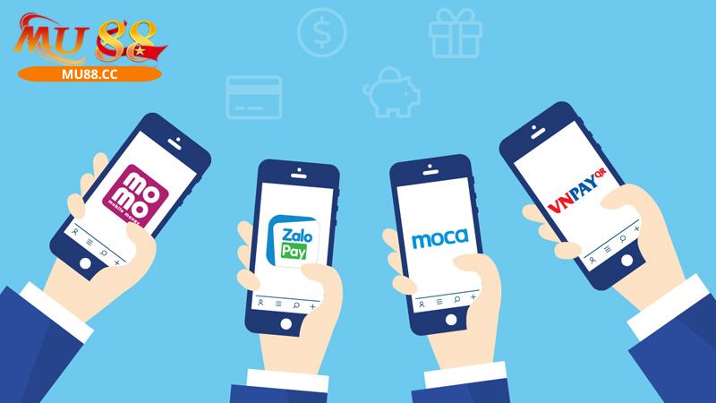 Nạp tiền qua ví điện tử tiện lợi